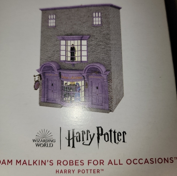 NIB HARRY POTTER Hallmark Keepsake Ornament 2024 Madam Malkins Robes For All - Picture 1 of 6